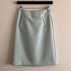 J. Crew Sterling skirt in double-serge wool